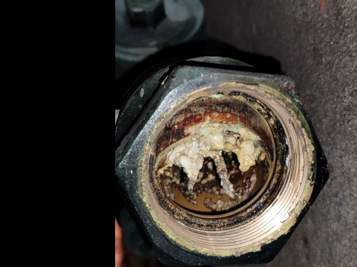 Corroded Backflow